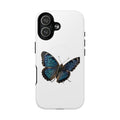Blue Butterfly Tough Magnetic Phone Case