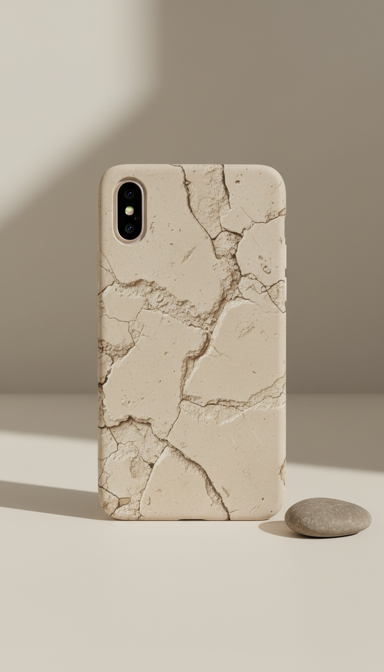 Wabi Sabi Beige Zen Phone Case