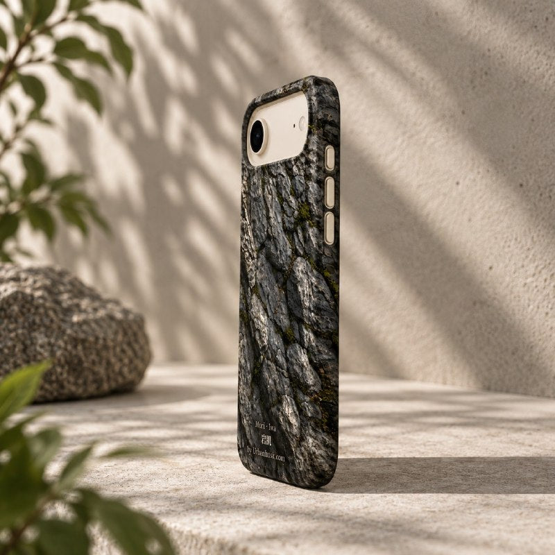 Mori 森 · Iwa 岩肌 (Weathered Stone) for iPhone 17 Air