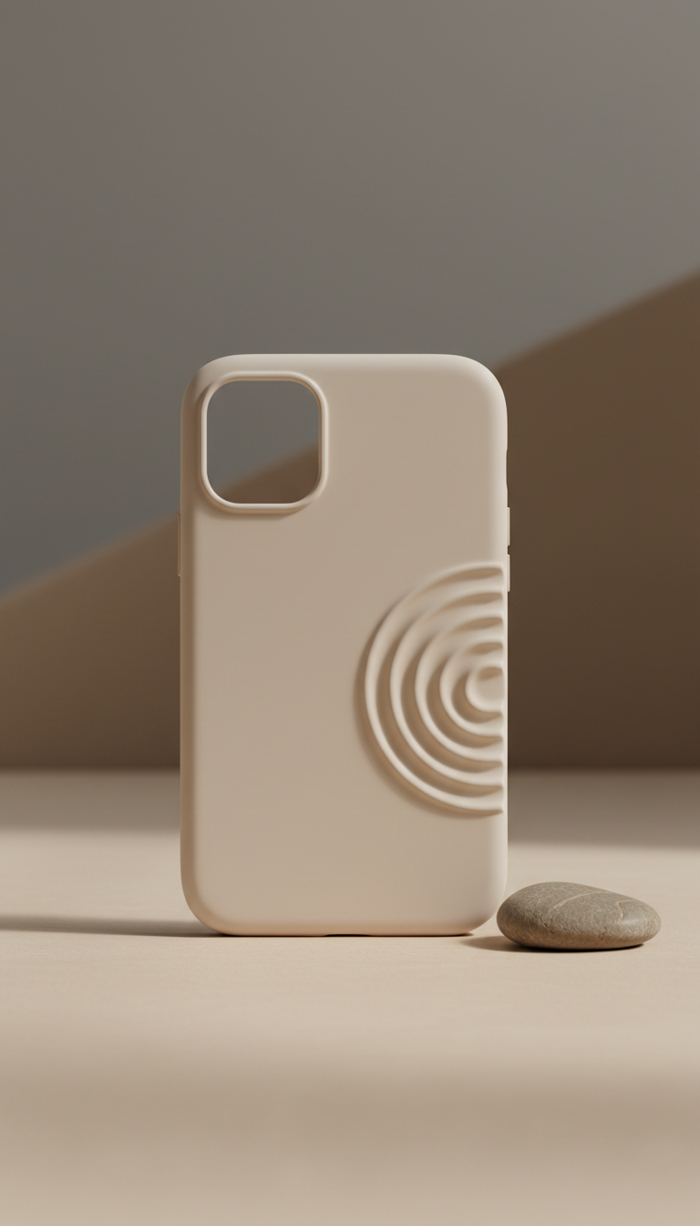 Porcelain Color Zen Phone Case