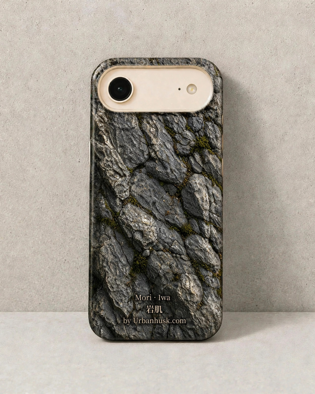 Mori 森 · Iwa 岩肌 (Weathered Stone) for iPhone 17 Air