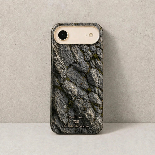 Mori 森 · Iwa 岩肌 (Weathered Stone) for iPhone 17 Air