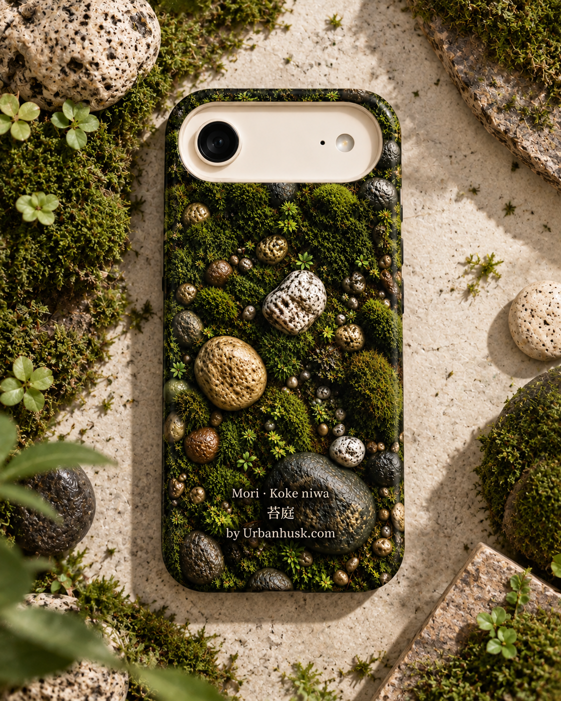 Mori 森 · Koke Niwa 苔庭 (Moss Garden) for iPhone 17, Pro, Pro Max, Air