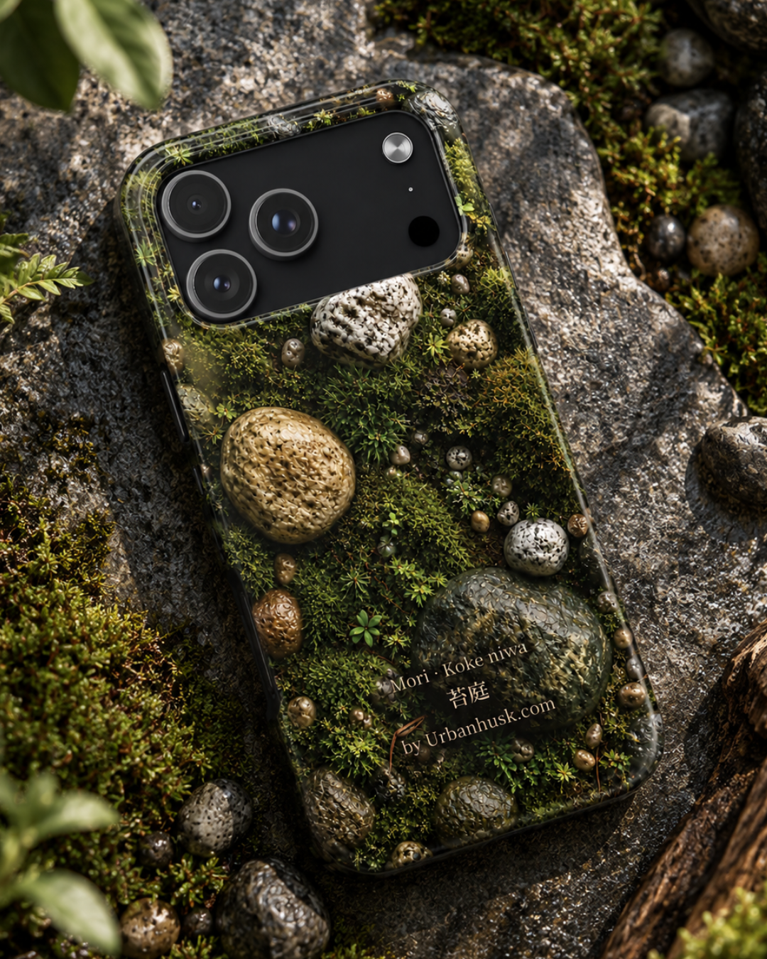 Mori 森 · Koke Niwa 苔庭 (Moss Garden) for iPhone 17 Pro Max