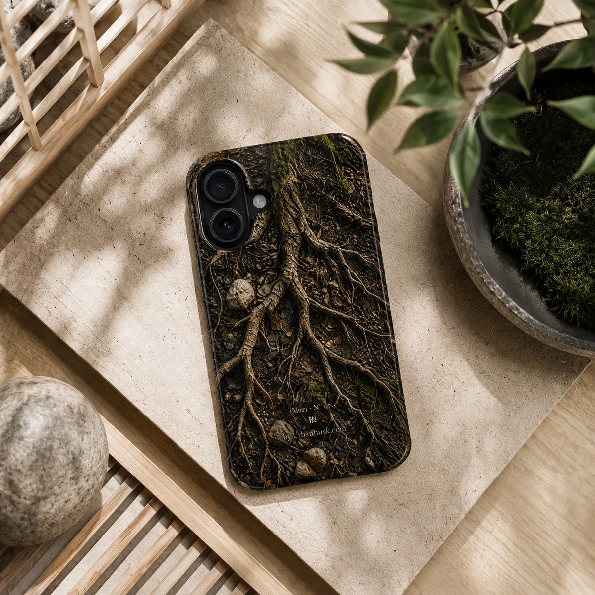 Mori 森 · NE 根 (Forest Roots) for iPhone 17, Pro, Pro Max, Air