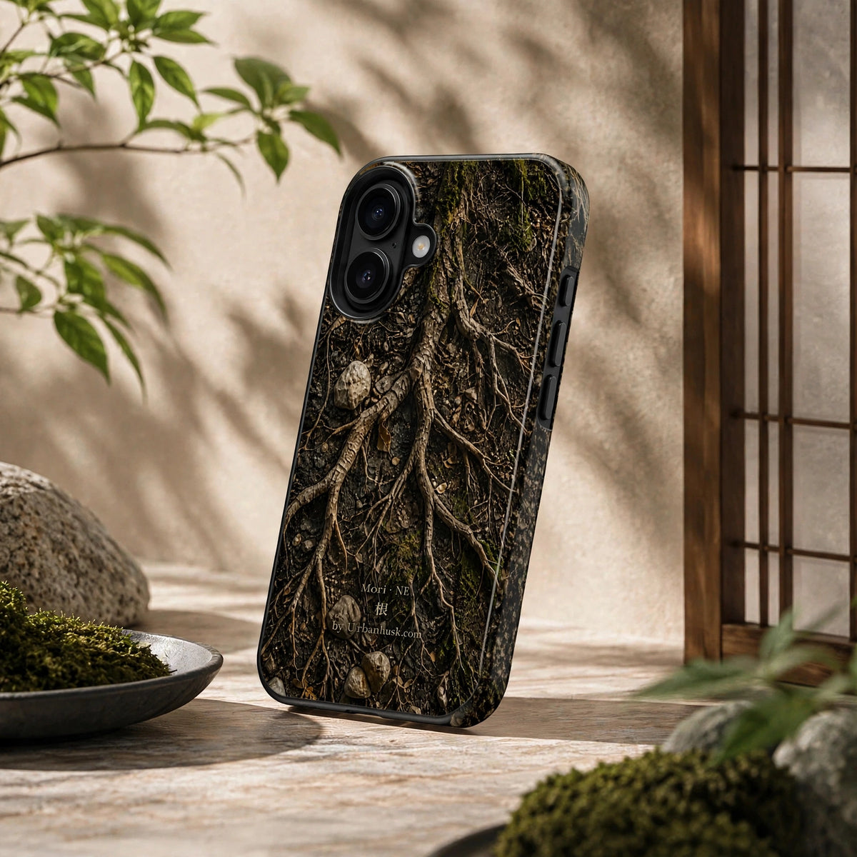 Mori 森 · NE 根 (Forest Roots) for iPhone 17, Pro, Pro Max, Air