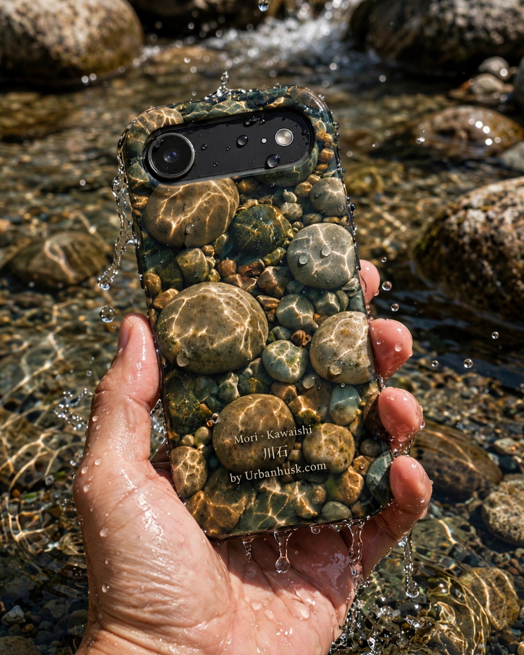 Mori 森 · Kawaishi 川石 (River Stone) for iPhone 17 Air