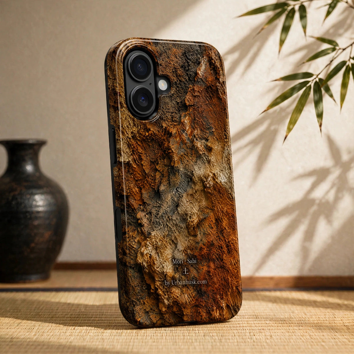 Mori 森 · SABI 土 (Earth & Rust) for iPhone 17, Pro, Pro Max, Air