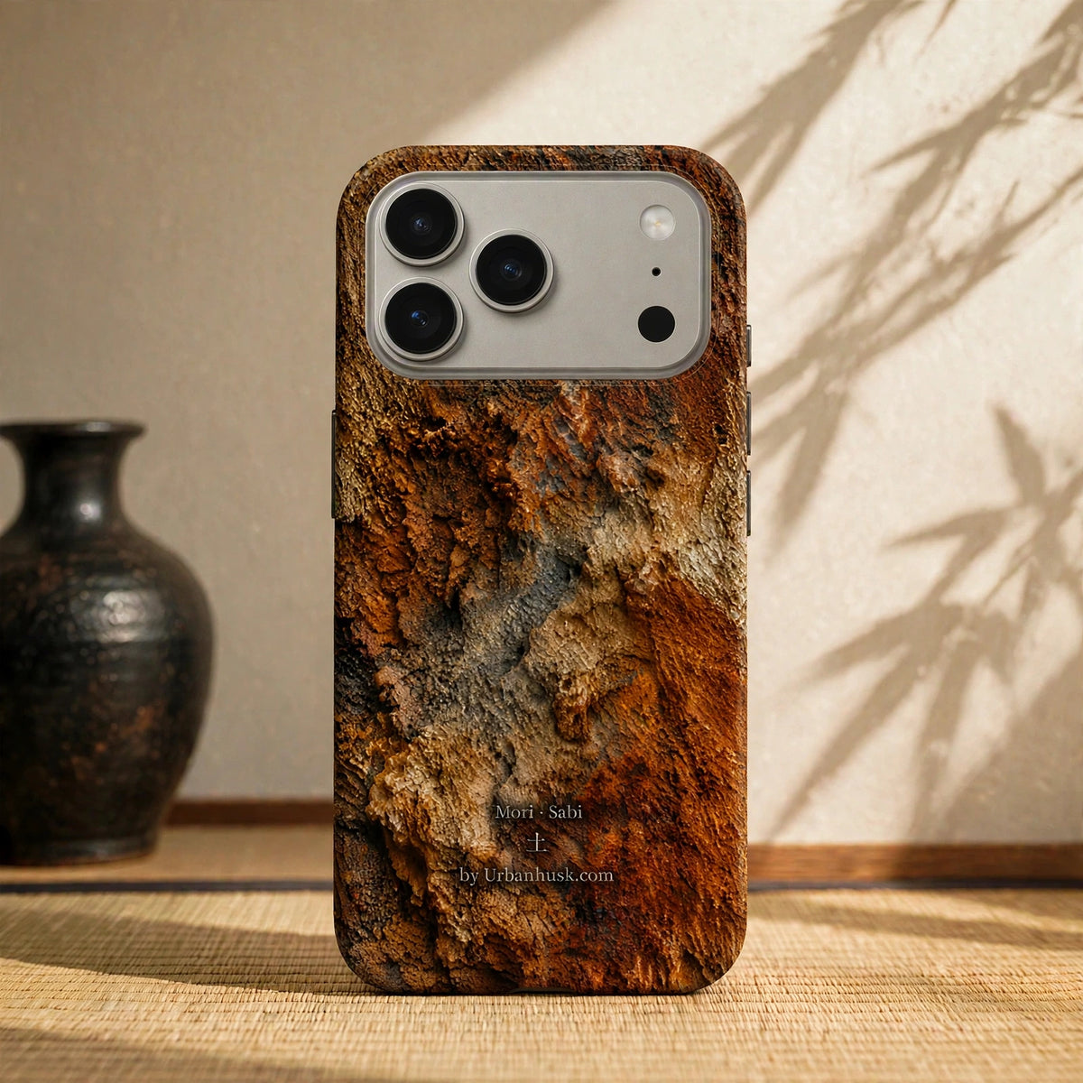 Mori 森 · SABI 土 (Earth & Rust) for iPhone 17, Pro, Pro Max, Air