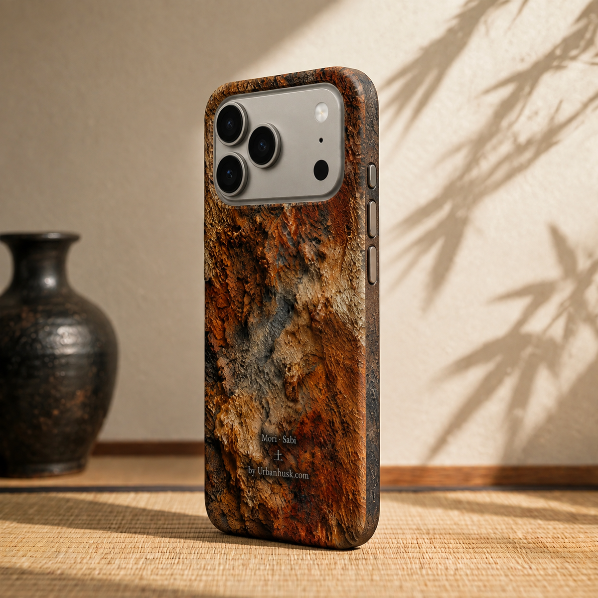 Mori 森 · SABI 土 (Earth & Rust) for iPhone 17, Pro, Pro Max, Air