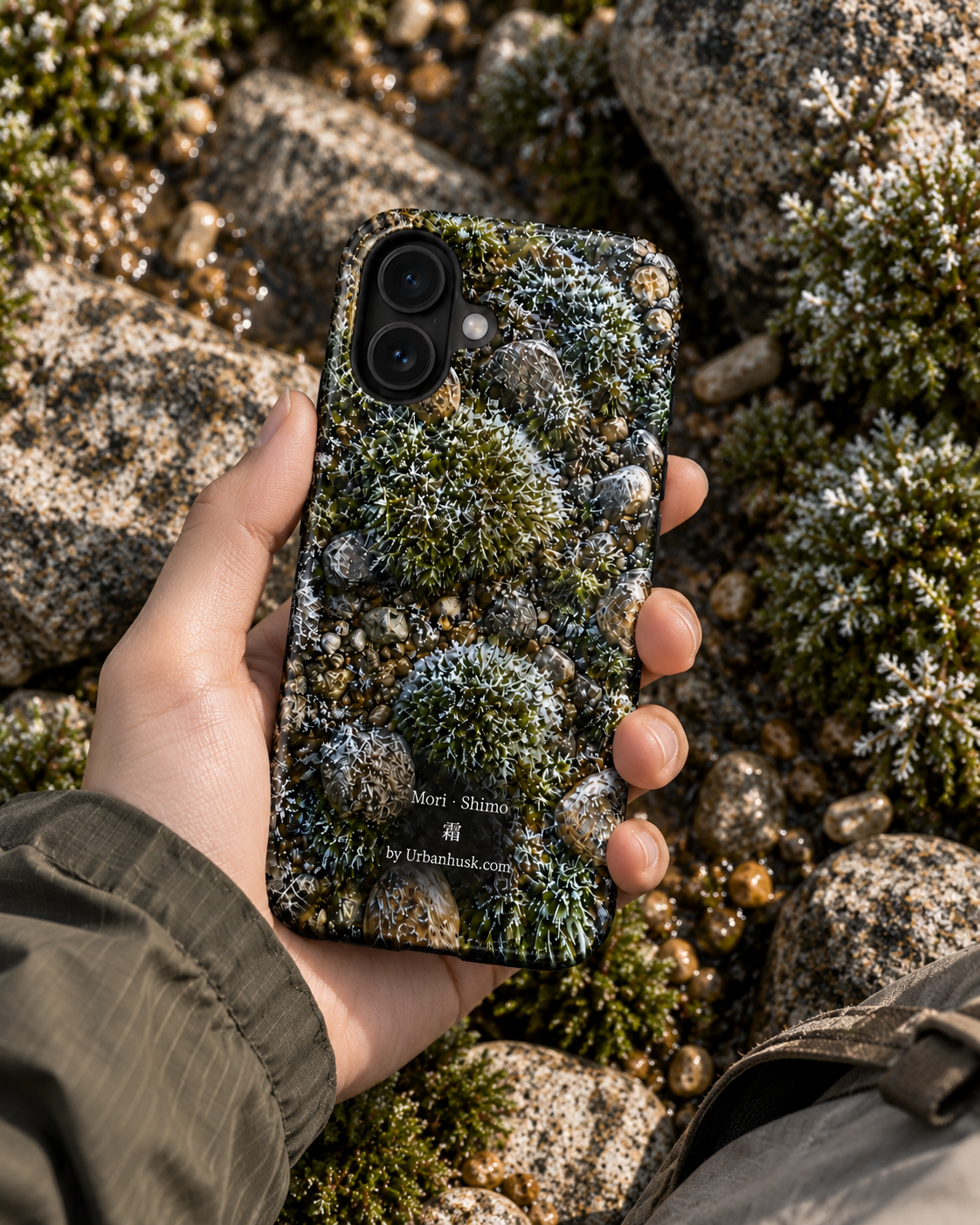 Mori 森 · Shimo 霜 (Frosted Forest) for iPhone 17