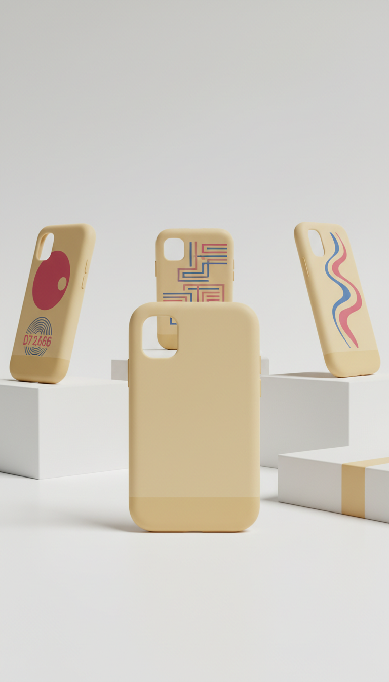 Ochre Cream Minimalist Case