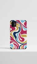 Crimson Abstract Tough Case