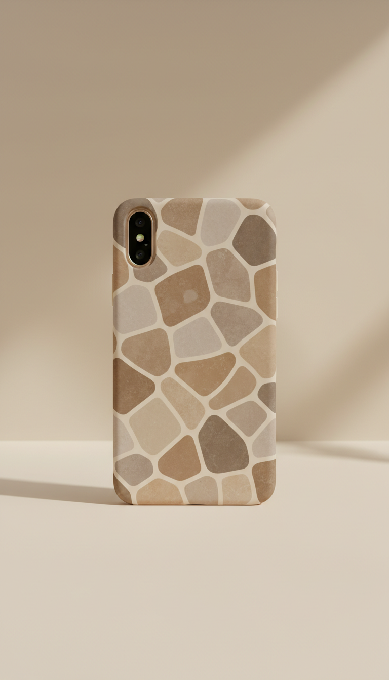 Warm Pebble Zen Phone Case